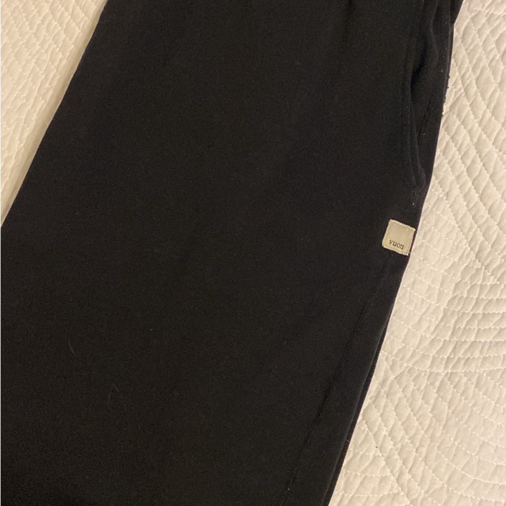 Black Pants with Logo Tag